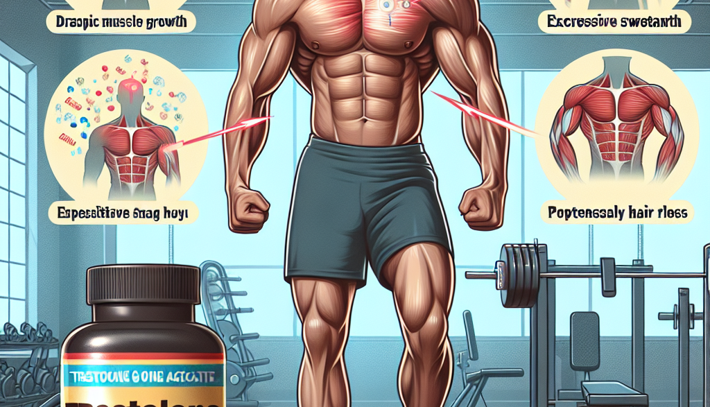 Sports-related side effects of trestolone acetate