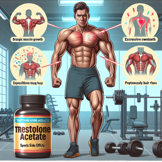 Sports-related side effects of trestolone acetate