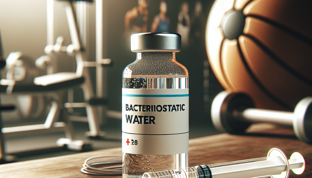 Bacteriostatic water for injections: a solution for sports training