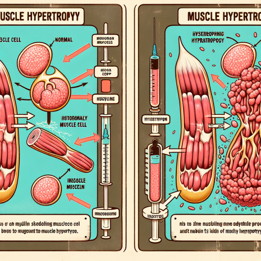 Effects of insulin on muscle hypertrophy