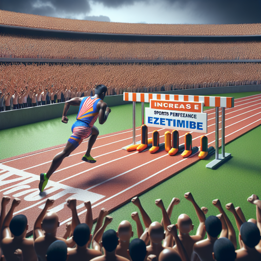 Ezetimibe's efficacy in improving sports performance