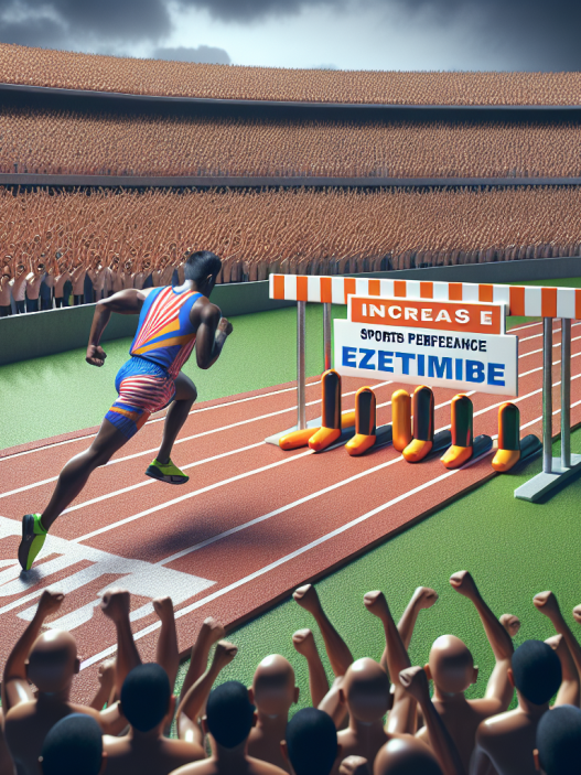 Ezetimibe's efficacy in improving sports performance
