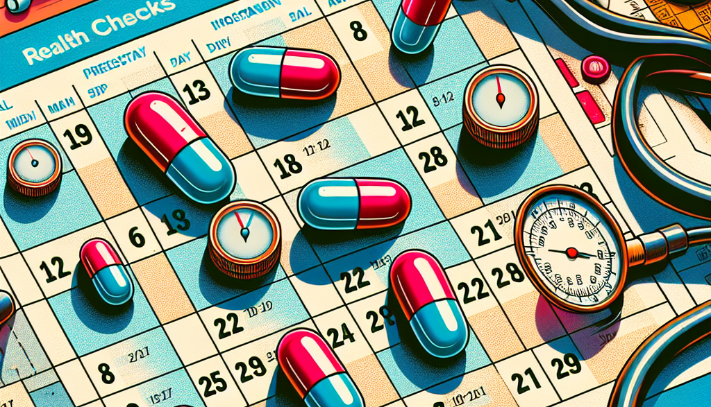 Frequency of health checks during drostanolone pillole