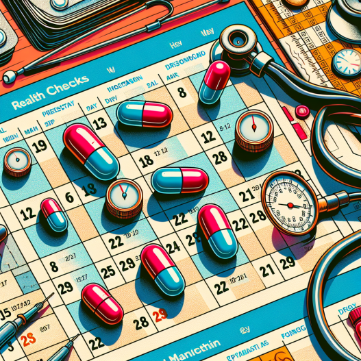 Frequency of health checks during drostanolone pillole