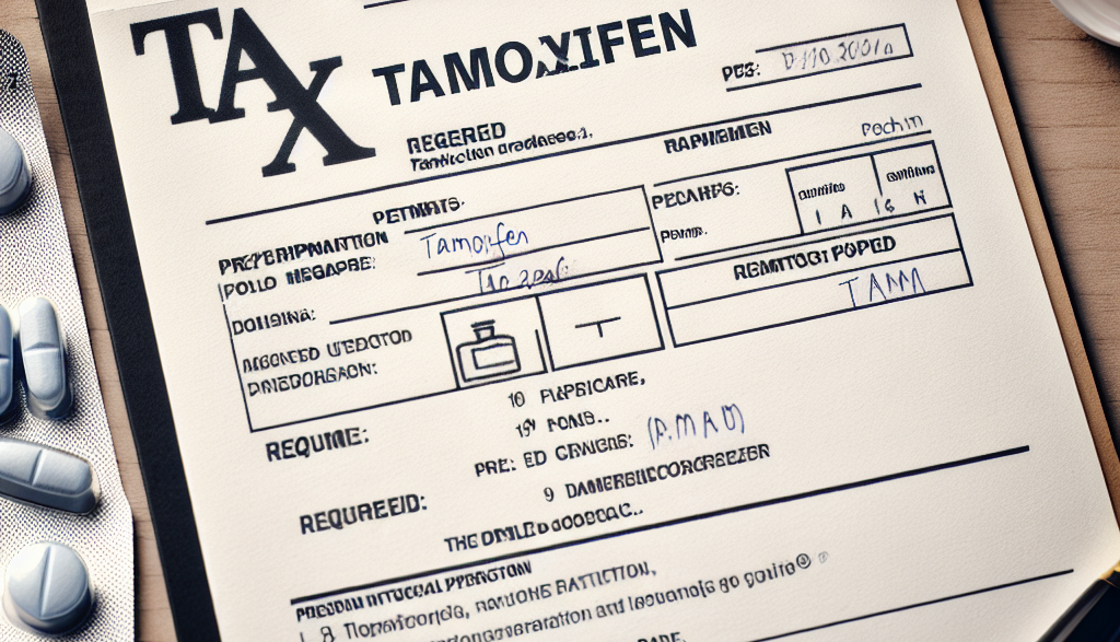 Prescription requirements for tamoxifene