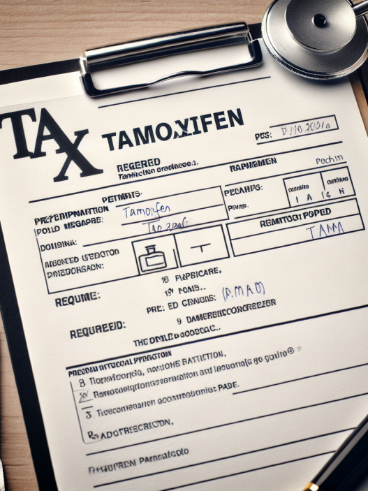 Prescription requirements for tamoxifene