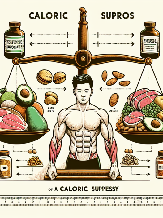 Caloric surplus strategy with andriol