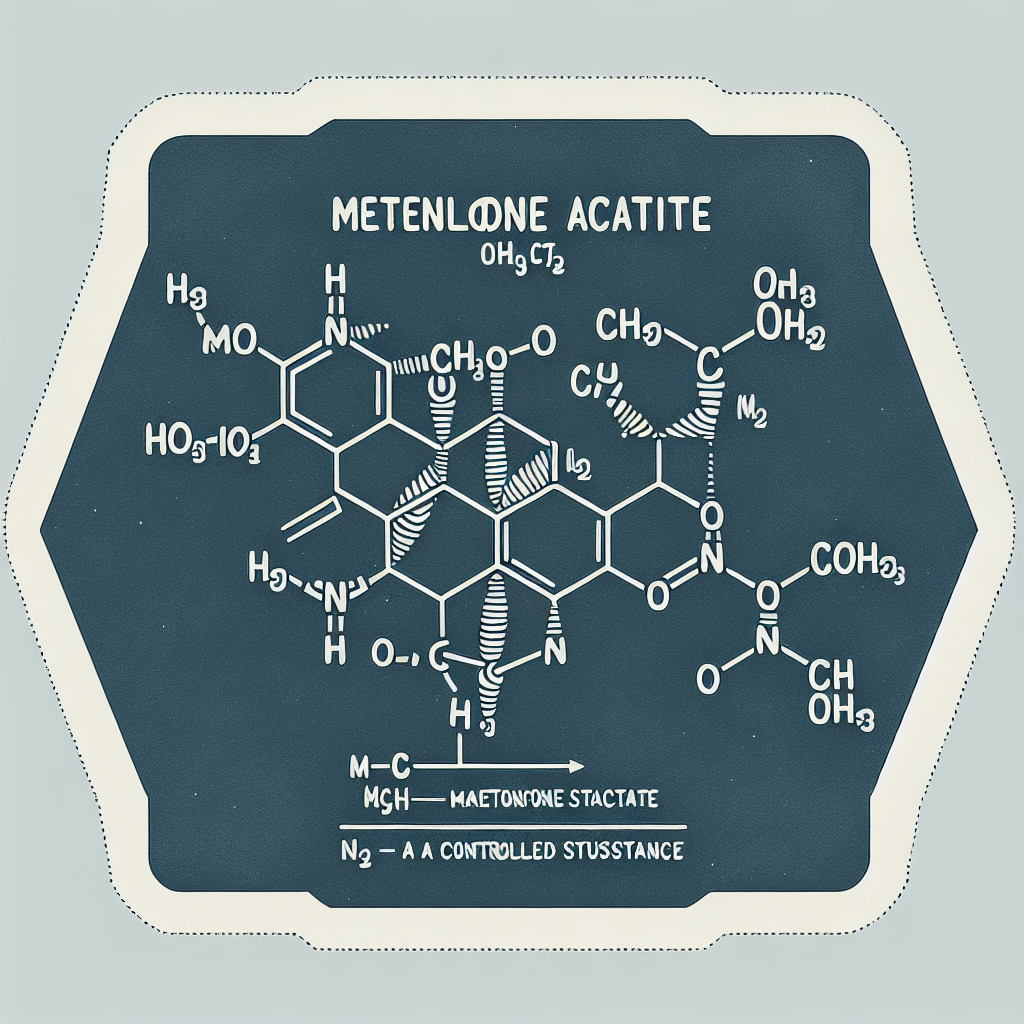 Is acetato di metenolone a controlled substance?