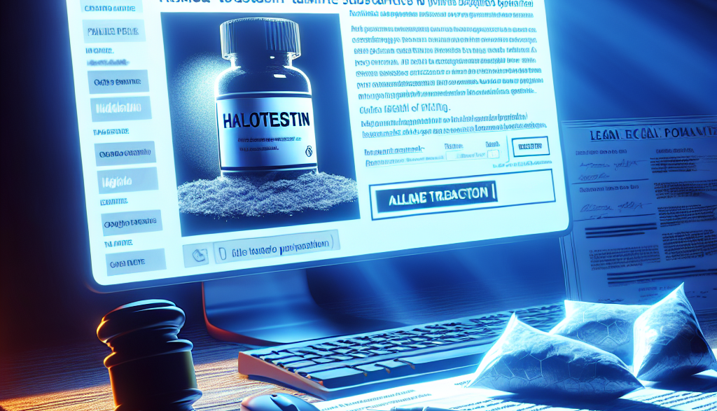 Purchasing halotestin online: legal risks