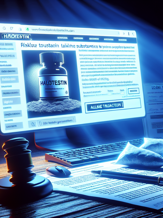 Purchasing halotestin online: legal risks