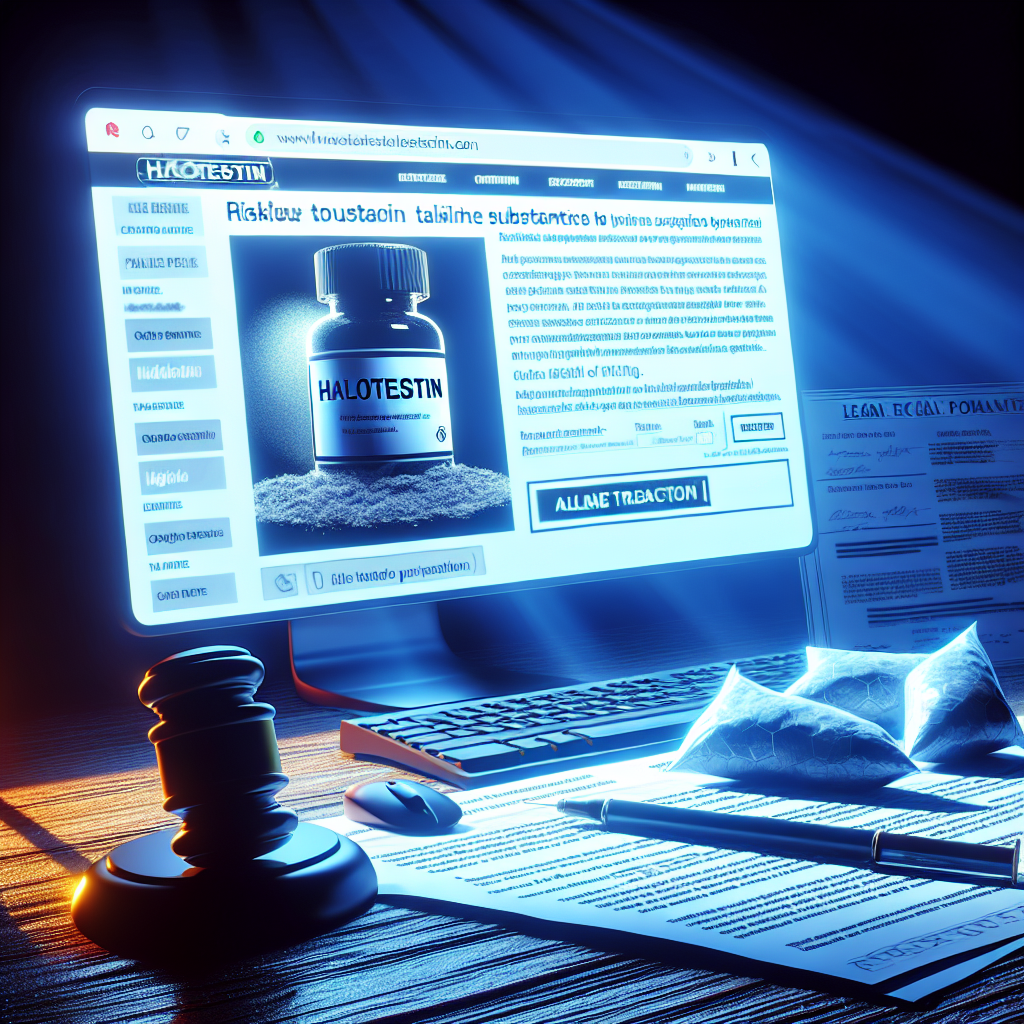 Purchasing halotestin online: legal risks