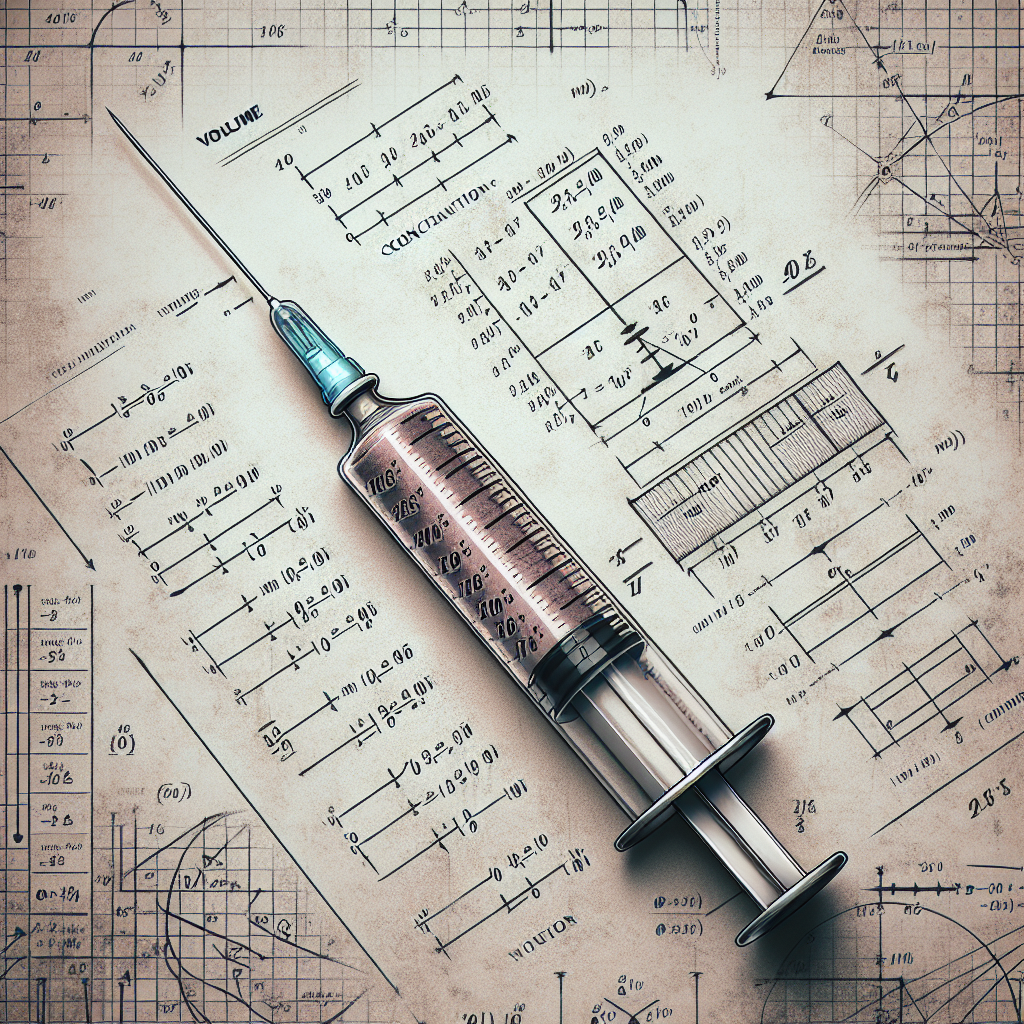 Volume calculation for trestolone acetato injections