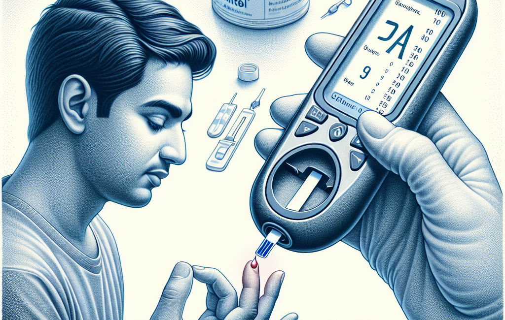 Blood glucose monitoring with sintol