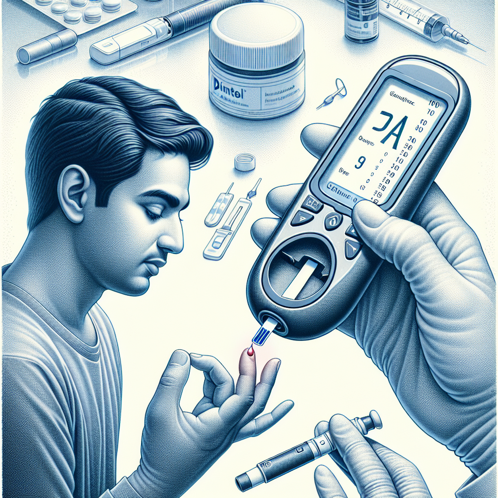 Blood glucose monitoring with sintol